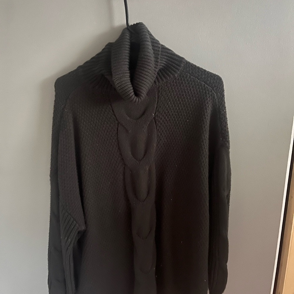 Zenana Outfitters Charcoal Knit Sweater